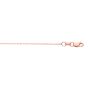 14K Gold 0.87mm Diamond Cut Cable Chain