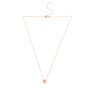 14K Gold Scribbles Heart Necklace