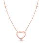 14K Gold Prosecco Heart Necklace