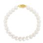 14K Gold 6.0-6.5MM Pearl Strand Bracelet