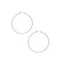 14K Gold 2x55mm Hoops