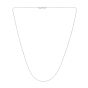 Platinum 0.87mm Diamond Cut Cable Chain