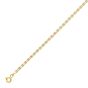 14K Gold 2mm Pave Valentino Chain
