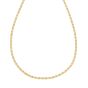 14K Gold 2.5mm Pave Valentino Chain