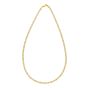 14K Gold 3mm Pave Valentino Chain