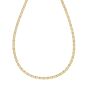 14K Gold 3.5mm Pave Valentino Chain