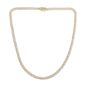14K 6mm Pave Classic Miami Cuban Chain