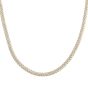 14K 6mm Pave Classic Miami Cuban Chain