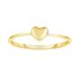 14K Gold Mini Heart Ring