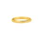 14K Gold Diamond Cut Wedding Band