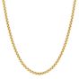 14K Gold 2.5mm Lite Round Box Chain
