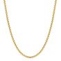 14K Gold 3.4mm Lite Round Box Chain 