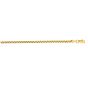 14K Gold 3.4mm Lite Round Box Chain 