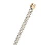 14K Gold 9.5mm Lite Miami Cuban with Diamonds