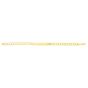 14K Gold 6.7mm Polished Curb ID Chain