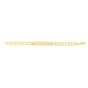 14K Gold 10mm Polished Curb ID Chain