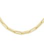 14K Gold 4.2mm Paperclip Chain 