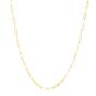 14K Gold 3.2mm Lite Paperclip Chain