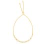 14K Gold Paperclip Friendship Bracelet