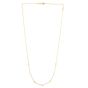 14K Gold & Pearl Bead Tin-Cup Necklace