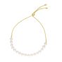 14K Pearl Strand Friendship Bracelet