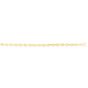 14K Puffed 5.4mm Mariner Chain