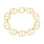 14K Gold 13mm Mariner Link Chain