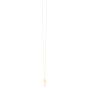 14K Gold Heart Key Necklace
