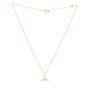 14K Whale Tail Necklace