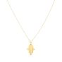 14K Gold Hamsa Necklace