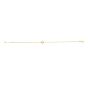 14K Gold Clover Bracelet