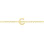 14K Mini Initials Bracelet - ALL LETTERS