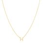 14K Mini Initials Necklace Series - ALL LETTERS