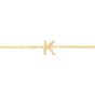 14K Mini Initials Bracelet - ALL LETTERS