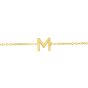 14K Mini Initials Bracelet - ALL LETTERS