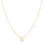 14K Mini Initials Necklace Series - ALL LETTERS