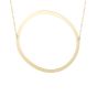 14K Large Angled Initials Series - ALL LETTERS