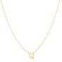 14K Mini Initials Necklace Series - ALL LETTERS