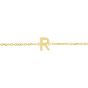 14K Mini Initials Bracelet - ALL LETTERS