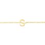 14K Mini Initials Bracelet - ALL LETTERS