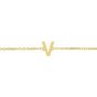 14K Mini Initials Bracelet - ALL LETTERS
