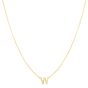 14K Mini Initials Necklace Series - ALL LETTERS