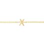 14K Mini Initials Bracelet - ALL LETTERS