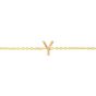 14K Mini Initials Bracelet - ALL LETTERS