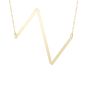 14K Large Angled Initials Series - ALL LETTERS