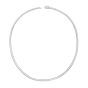14K & Silver 3mm Reversible Bi Metal Omega