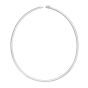 14K & Silver 4mm Reversible Bi Metal Omega