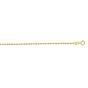 14K Gold 1.4mm Diamond Cut Royal Rope Chain