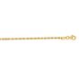 14K Gold 2mm Diamond Cut Royal Rope Chain