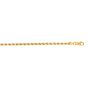 14K Gold 3.5mm Diamond Cut Royal Rope Chain 